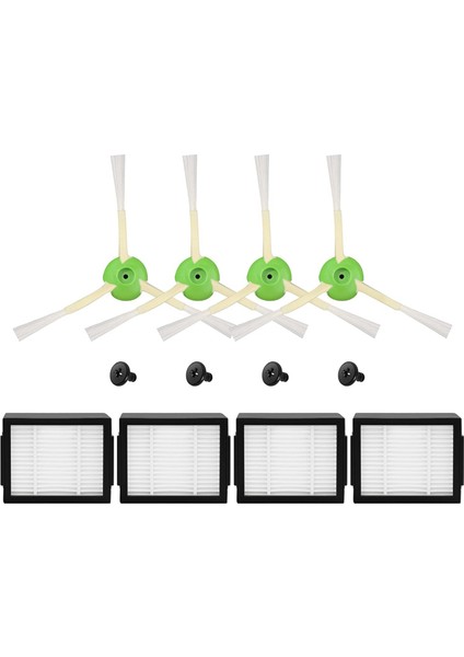 Yedek Parçalar Yan Fırça Filtresi E5 E6 E7 I3 I4 I5 I7 Elektrikli Süpürge Aksesuarları ile Uyumlu (Yurt Dışından)