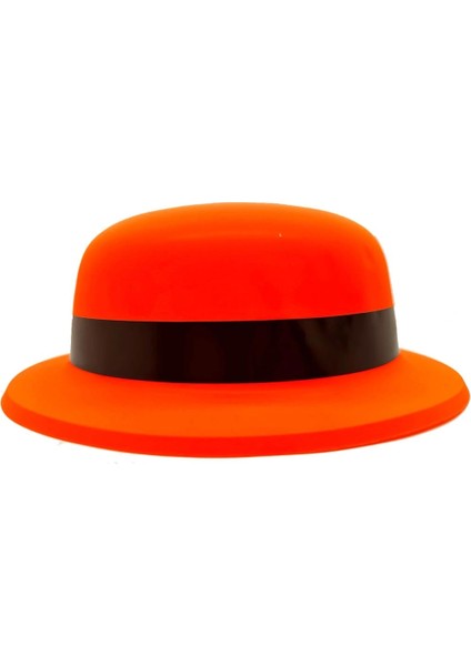 Nessiworld neon Partisi Turuncu Renk Melon Plastik Parti Şapkası