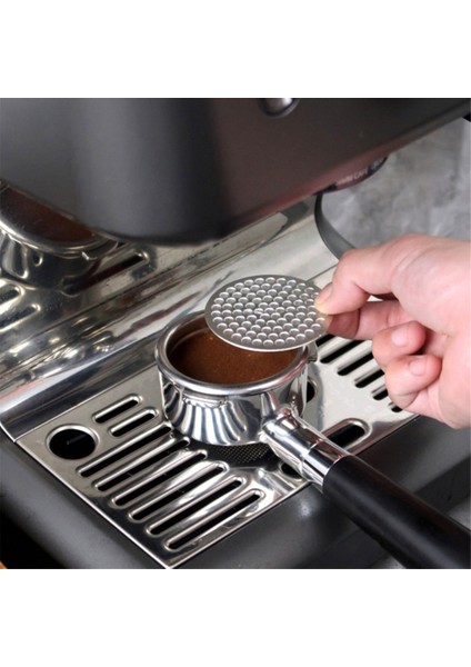 Tekrar Kullanılabilir Kahve Puck Ekranı Kahve Makinesi Filtre Örgü Filtreleri 58MM (Yurt Dışından)