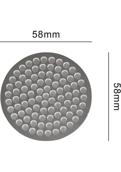 Tekrar Kullanılabilir Kahve Puck Ekranı Kahve Makinesi Filtre Örgü Filtreleri 58MM (Yurt Dışından)