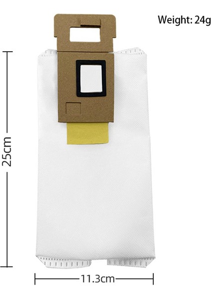 Taş Süpürme Robot Süpürge Filtre Torbası Hazne Toz Torbası (Yurt Dışından)