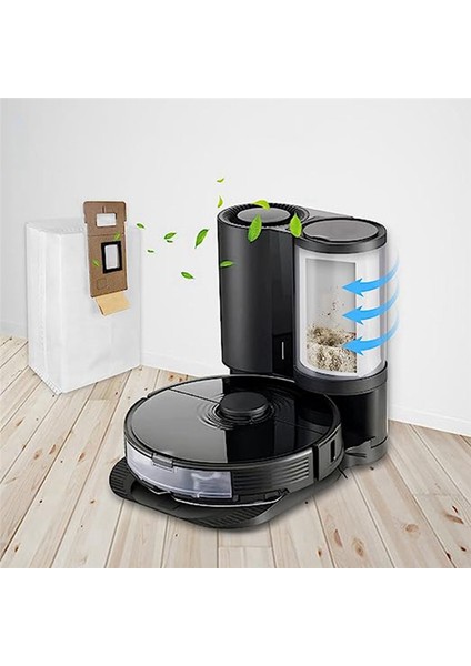 Taş Süpürme Robot Süpürge Filtre Torbası Hazne Toz Torbası (Yurt Dışından)