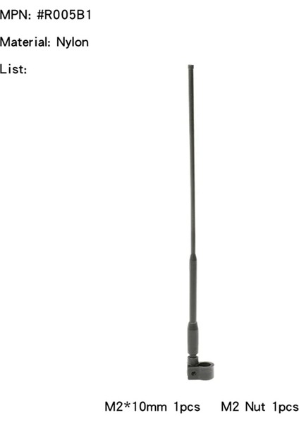 1 Adet Simüle Edilmiş Anten 1/10 1/8 Rc Araba Trx4, Stil D (Yurt Dışından) fırsatları