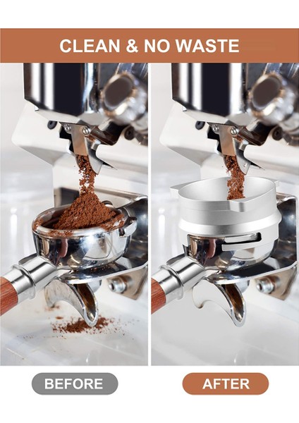 54MM Kahve Dozaj Hunisi Eller Serbest Alüminyum Dozaj Halkası Espresso (Yurt Dışından) fırsatları