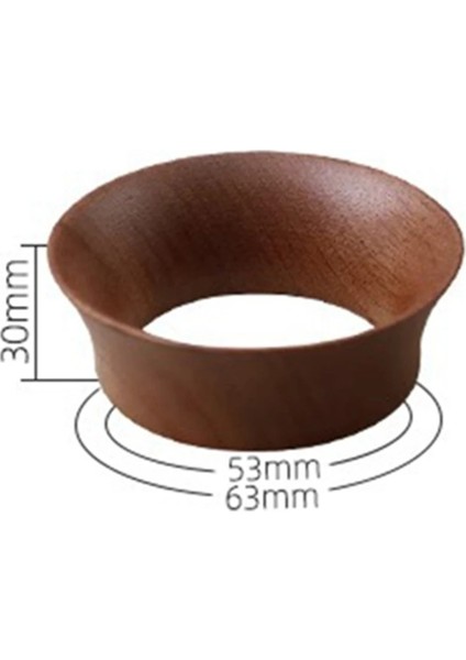 Kahve Dozaj Halkası Huni Manyetik 53MM E61 Portafilter Için (Yurt Dışından)