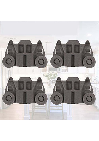 Bulaşık Makinesi Tekerlekleri 4 Paket W10195417 (Yurt Dışından)