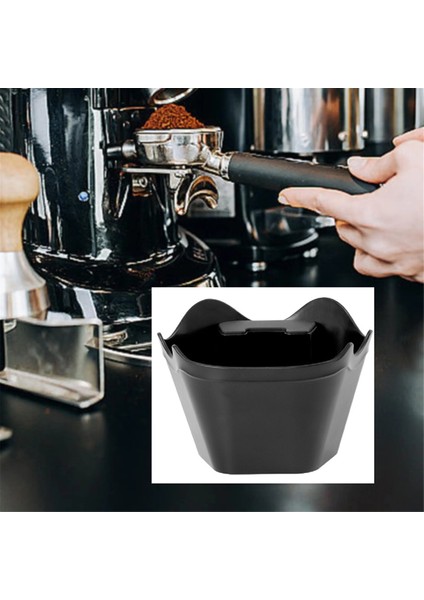 Espresso Knock Box Espresso Damper Kutusu Baristalar Için Kaymaz Ev (Yurt Dışından)
