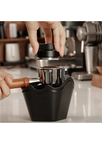 Espresso Knock Box Espresso Damper Kutusu Baristalar Için Kaymaz Ev (Yurt Dışından)