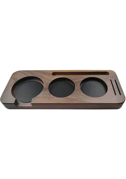 51 mm Ahşap Kahve Tamper Istasyonu Standı Kahve Portafiltre Tutucu,b (Yurt Dışından)