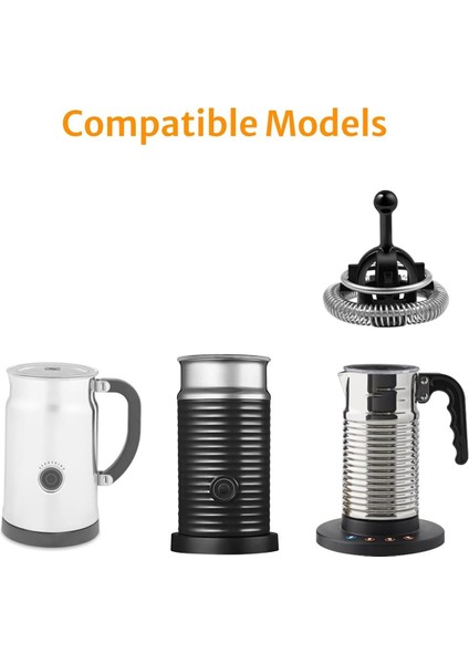 Aeroccino 3/4/plus Süt Köpürtücü Yedeği Için Çırpıcılar (Yurt Dışından)