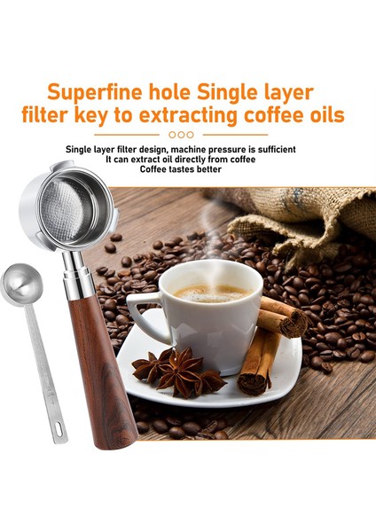 Dipsiz Filtre 51MM, Kahve Makinesi Için Kaşıklı Kahve Makinesi (Yurt Dışından)