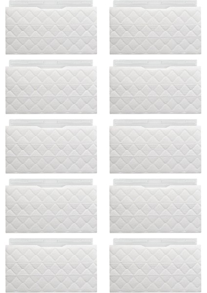 Vacmop VM252 Vac Mop Pedleri Yedekleri Için Yedek Pedler, 10 Adet (Yurt Dışından)
