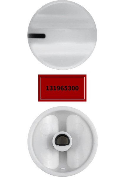 2x 131965300 Kurutma Makinesi Düğmesi Yedek Parçası 131666601'I Değiştirir (Yurt Dışından)