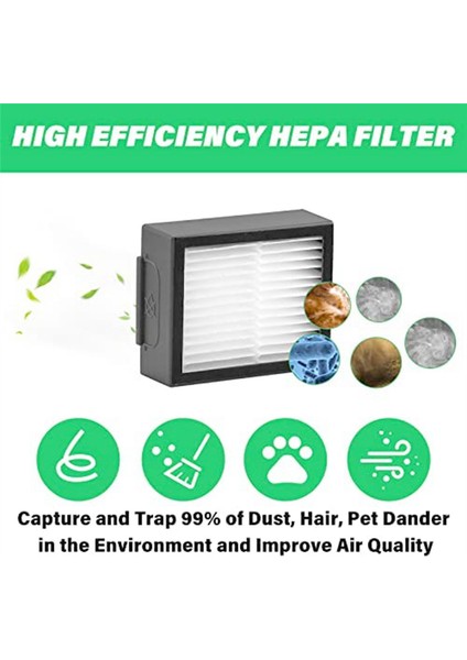 I7 I7+ I3 I3+ E5 E6 E7 Elektrikli Süpürge Için Hepa Filtre (Yurt Dışından)
