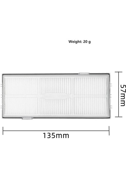 Hepa Filtre Yan Fırça Paspas Bezleri S8 S8 Plus S8+ S8 Pro Için (Yurt Dışından)