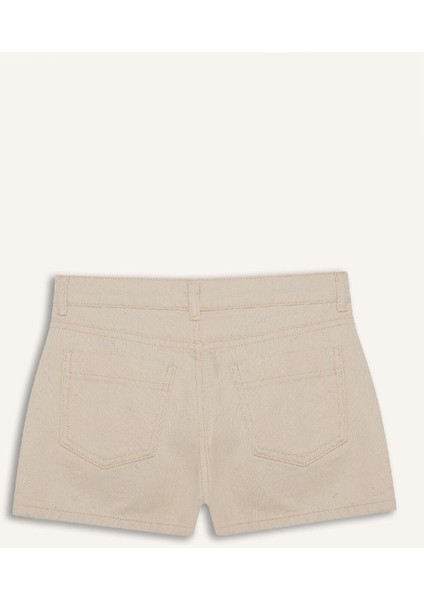 Kız Çocuk Gabardin Şort D7108A825SM