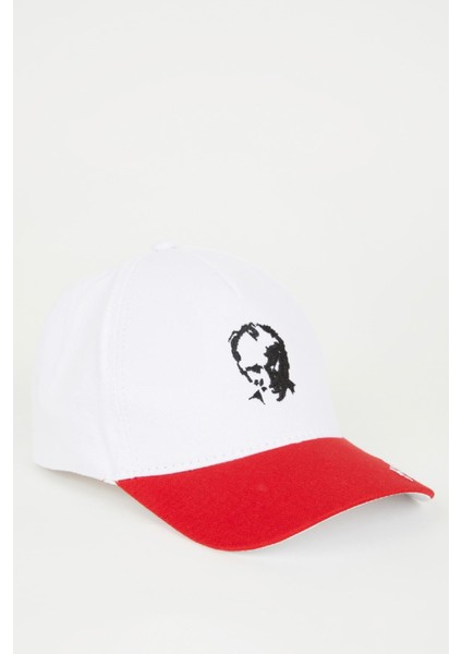 Erkek Çocuk Atatürk Baskılı Gabardin Cap Şapka A0399A824SM
