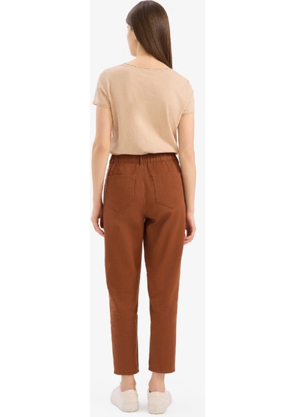 Paperbag Gabardin Kumaş Pantolon Cepli Standart Paça S2790AZ25SP