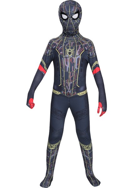 Cadılar Bayramı Örümcek Adam Tayt Onesie Takımı (Yurt Dışından)