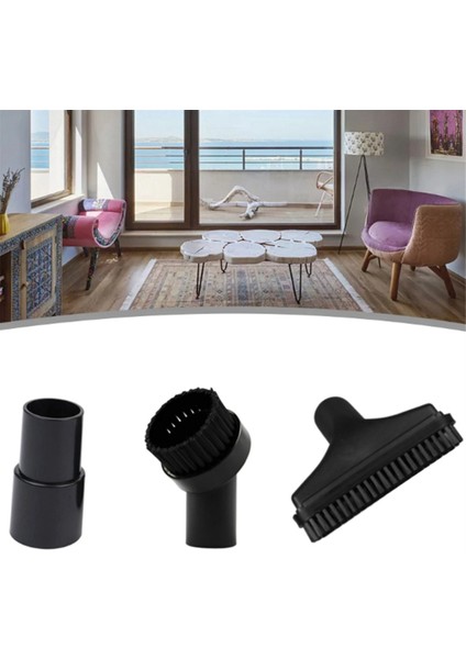32/35MM Adaptör Yedek Ataşmanlı Elektrikli Süpürge Fırça Nozulları (Yurt Dışından)