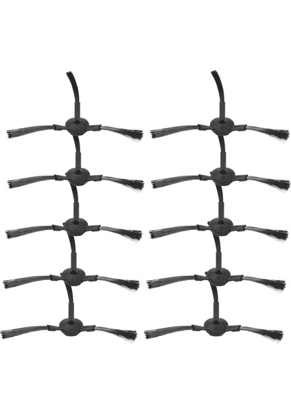 V3 V3S A4 A4S Pro V5 V5S Robot Süpürge Için 10 Adet Süpürme Yan Fırçası Yedeği (Yurt Dışından)