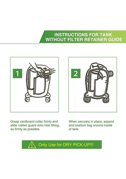 9066200 10-14 Galon Tip F + I Için 10 Paket VF2005 Toplama Filtre Torbaları, 90662 ve 90672 Parçalarını Değiştirin (Yurt Dışından) fiyatları