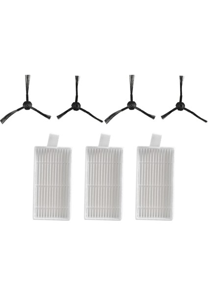 Filtre Yan Fırça Robot Süpürge Parçaları V55 V50 V5 V5S V3 V3S Pro X5 Aksesuarları (Yurt Dışından)