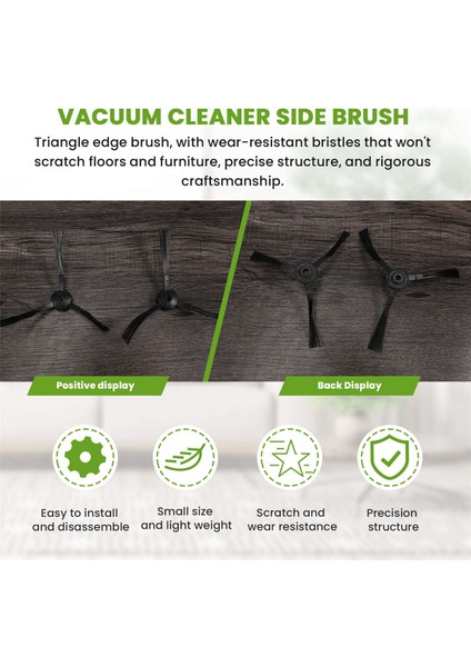 Filtre Yan Fırça Robot Süpürge Parçaları V55 V50 V5 V5S V3 V3S Pro X5 Aksesuarları (Yurt Dışından) indirimleri