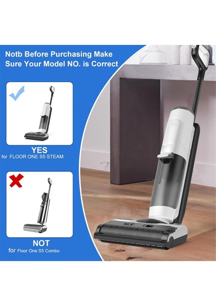 Floor One S5 Buharlı Fırçalama Makinesi Aksesuarları Temizleyici Yedek Parçaları Için Fırça Rulosu ve Filtre (Yurt Dışından) modelleri