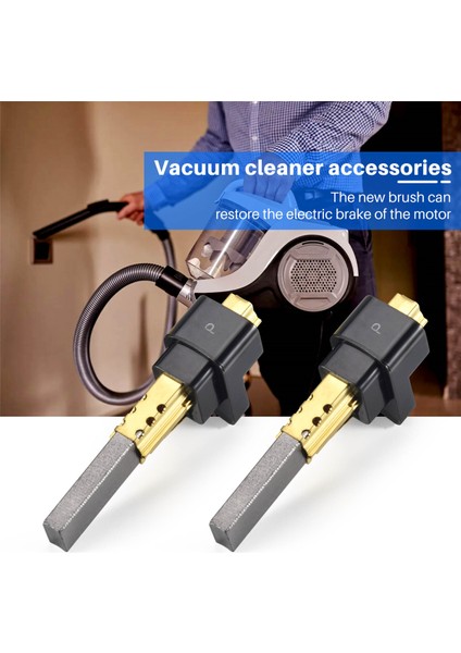 2 Adet Elektrikli Süpürge Motoru Karbon Fırçası 6.5X11X32MM, Yüksek Kaliteli Parçalar (Yurt Dışından)