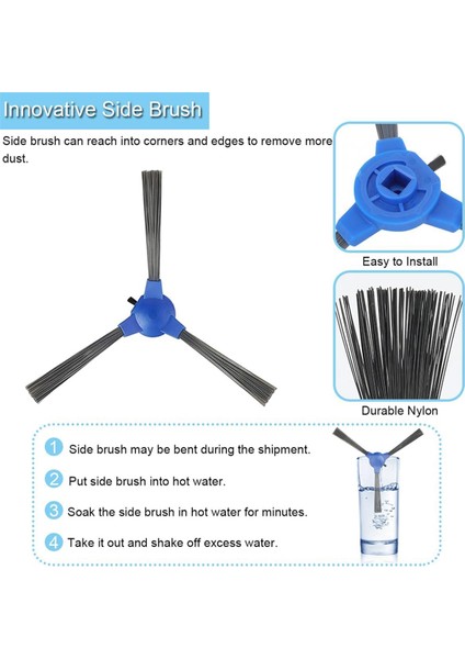 Robovac 11S Max 15C 25C 30C G30 Edge Robot Süpürge Yedek Parçaları, Aksesuarlar (Yurt Dışından) fiyatları