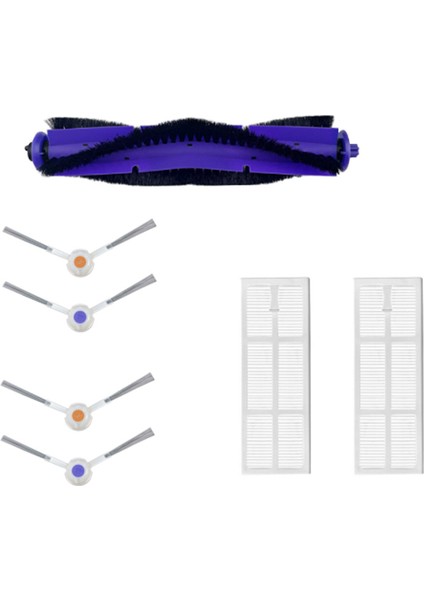 J3 Robot Süpürge Ana Fırça Yan Filtresi Için Uygun Yedek Süpürge Aksesuarları (Yurt Dışından)