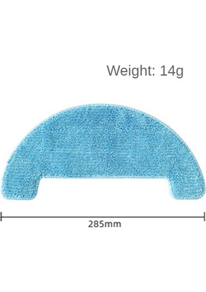 A4 A4S A40 Robotik Süpürge Paspas Bezi Için 4 Adet Yedek Parça CEN550 (Yurt Dışından) fiyatları