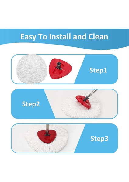 Easywring 1-Tank Sistem Mop Başlıkları Için Yedekler Mikrofiber Mutfak Ev (Yurt Dışından) fırsatları