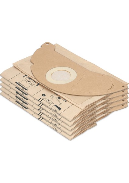 Wd2, Mv2 ile Uyumlu 10 Paket Elektrikli Süpürge Torbası, 6.904-322.0'IN Yerini Alır (Yurt Dışından)