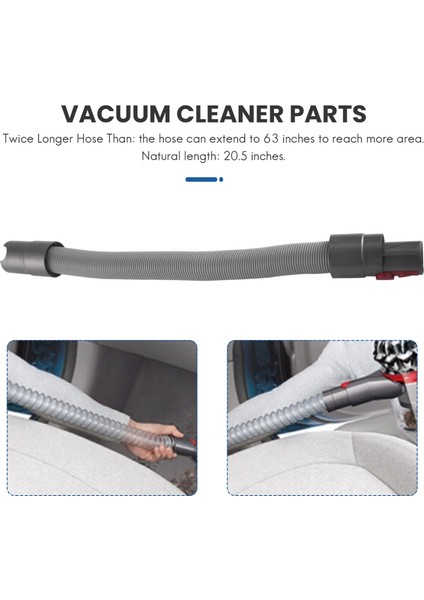Uzatma Hortumu ve Tetik Kilidi - Esnek Anahtar Tutucu V15 V11 V10 V8 V7 Elektrikli Süpürge (Yurt Dışından)