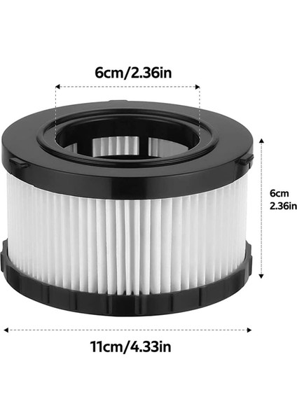 DC5151H Filtre DC515 DCV517 DCV517B Islak Kuru Vakum Için Uyumlu, Köpük Kılıflı (Yurt Dışından)
