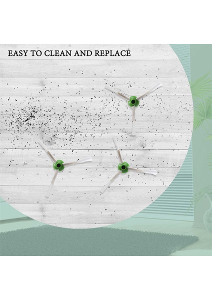 12 Paket Yedek Filtre Yan Fırça I7 I7+ Plus E5 E6 Elektrikli Süpürge Se (Yurt Dışından) indirimleri