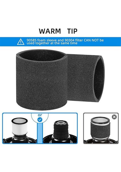 Paket 90585 Köpük Kovan VF2001 Islak Kuru Elektrikli Süpürge Için Yedek Filtreler, Parçaları Değiştirin 9058500 (Yurt Dışından) modelleri