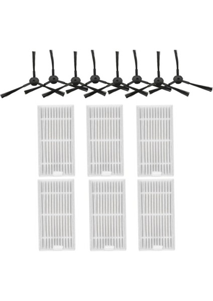 V55 V50 V5 V5S V3 V3S Pro X5 Aksesuarları Filtre Yan Fırça Robot Süpürge Parçaları (Yurt Dışından)