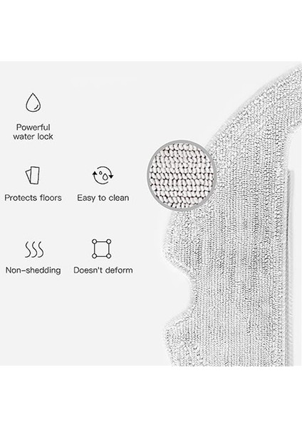 Dream Süpürme Robotu Aksesuarları L10PLUS Paspas Pedi Bezi, Yedek Bez Zemini Paspaslamak Için Uygundur (Yurt Dışından) indirimleri