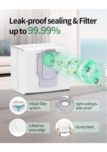 Q5 Pro/q5 /q8 Max/q8 Için Aksesuar Seti, Rulo Fırça, Temizleme Hepa Filtresi (Yurt Dışından)