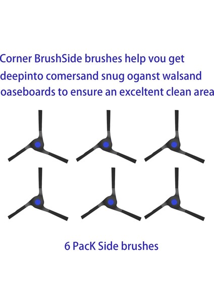 X2 Omni X2PRO Ana Fırça Filtresi Yan Ek Parçaları Için Yedek Parçalar Aksesuarlar (Yurt Dışından) modelleri