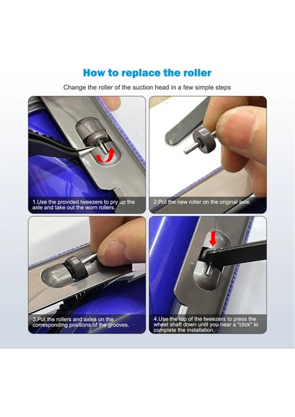 Genişletilmiş Silindirler ve Akslar Tekerlekler V6 V7 V8 V10 V11 Serisi Vakum Temizleyici Parçası Için Doğrudan Tahrik (Yurt Dışından) indirimleri