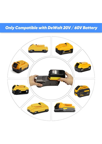 XSBT620 XSBT750 XSBT700'Ü (Pil Değil) Değiştirmek Için 20V Li-Ion Pil Adaptörü (Yurt Dışından) fırsatları