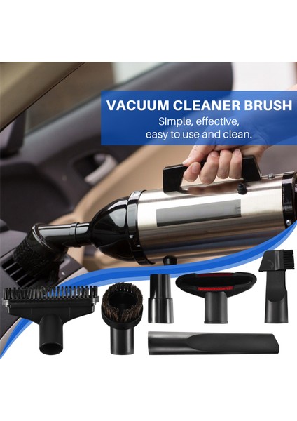 6'sı 1 Arada Elektrikli Süpürge Fırça Ucu Ev Toz Alma Dar Alan Merdiven Alet Seti (Yurt Dışından) fırsatları