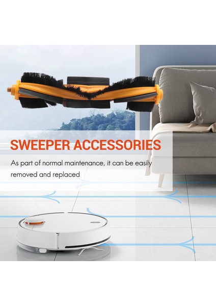 Ozmo T8 Elektrikli Süpürge Için 2 Adet Rulo Fırça Ana Değiştirilebilir Aksesuar (Yurt Dışından) indirimleri