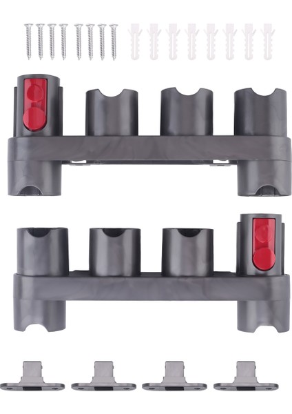 Elektrikli Süpürge Fırçaları Alet Aksesuarı Eklenti Düzenleyici Yerleştirme Istasyonu Duvara Monte Tutucu V7 V8 V10 V11 Için (Yurt Dışından) fırsatları