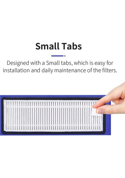 Robovac L70 Hibrit Robot Süpürge Parçaları Aksesuarları Için Hepa Filtre Yedeği, 4'lü Paket (Yurt Dışından) fiyatları