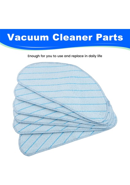 Ozmo T9 Robot Süpürge Temizleme Için 6 Adet Mendil Yıkanabilir Paspas Pedi Bez Bez (Yurt Dışından) indirimleri